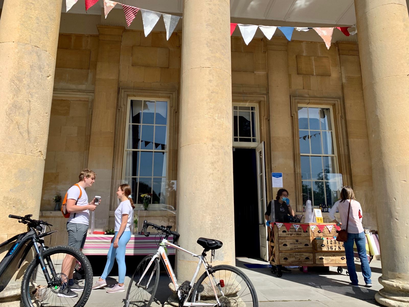 Pittville Park outdoor cafe